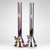 Infyniti | 24"metallic  7mm glass water bong [GP1775]