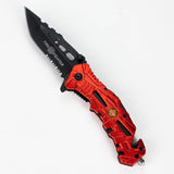 Snake Eye | Outdoor rescue hunting knife [SE-5269] Folding Knife BB Canada Red