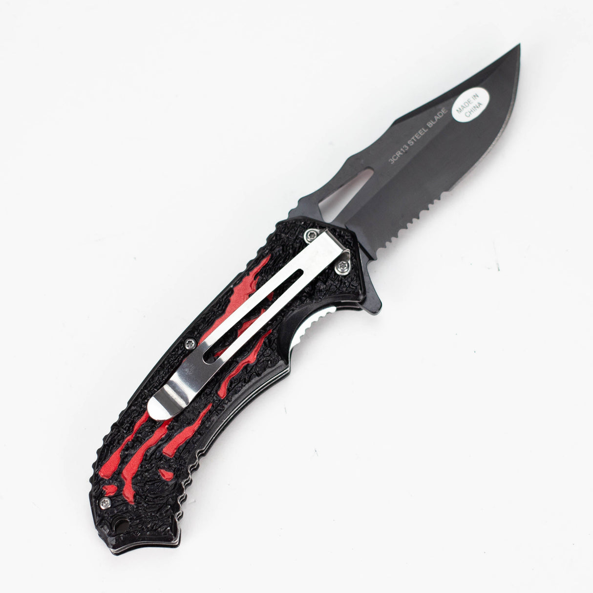 Snake Eye | Outdoor rescue hunting knife [SE-961RD] Folding Knife BB Canada
