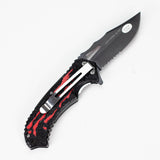 Snake Eye | Outdoor rescue hunting knife [SE-961RD] Folding Knife BB Canada
