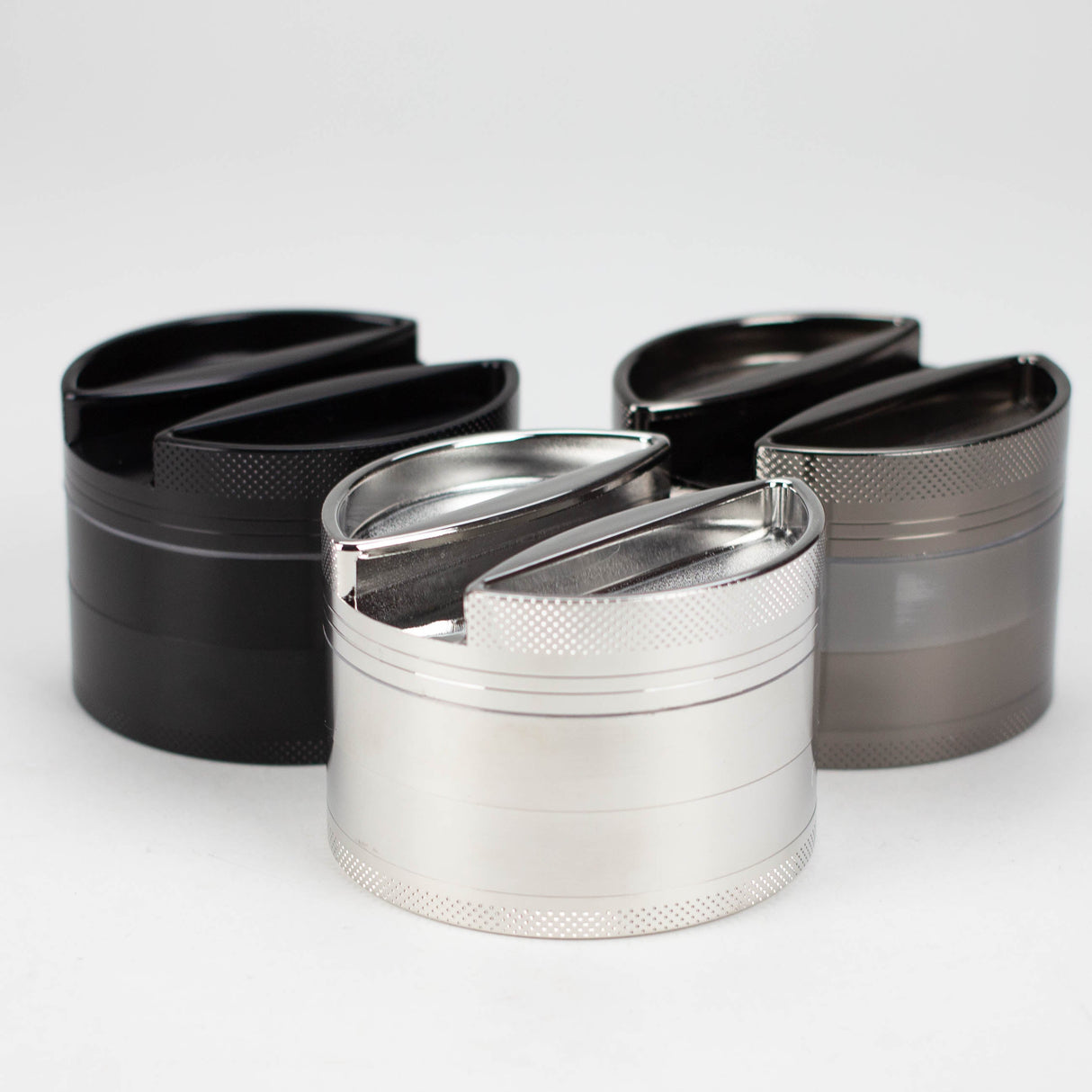 Fortune | 74mm 4 parts metal herb grinder [G092]