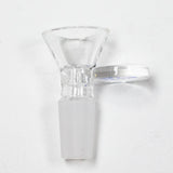 Glass Bowl with Handle - 14mm Bowl · Banger · Oil Burner Super Supplys Inc Clear