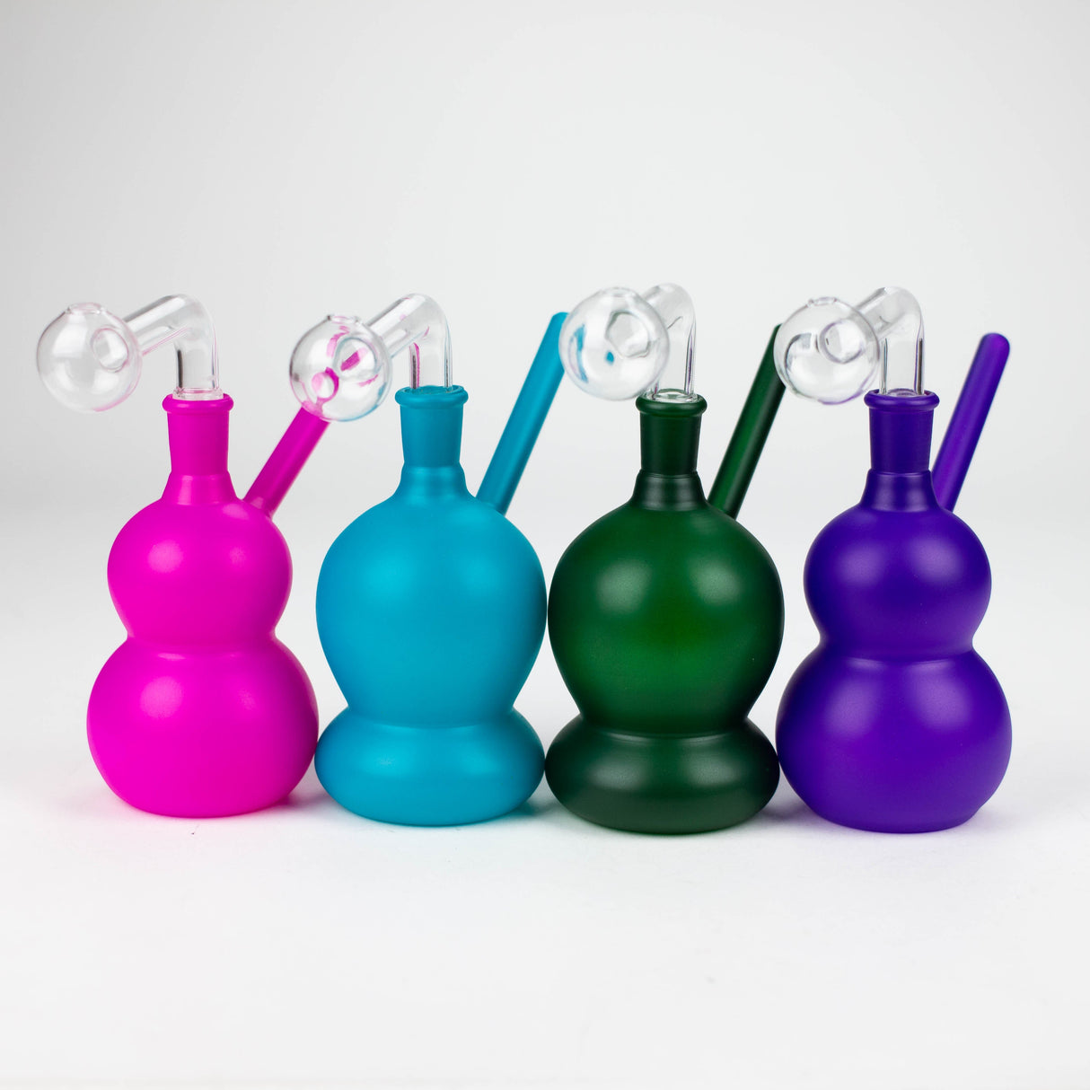 6" Oil pipe attached Assorted colours and shapes