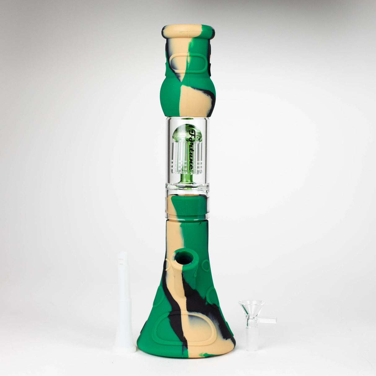 Fortune | 12.5 Inches Silicone Bong With 6 Arms percolator