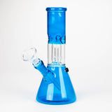 8" single dome Percolator glass water bong [GHWP-24]