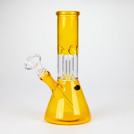 8" single dome Percolator glass water bong [GHWP-24]