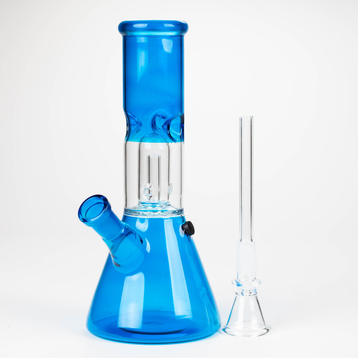 8" single dome Percolator glass water bong [GHWP-24]