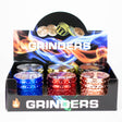 Fortune | 4 Parts 66mm x 66mm Grinder - Display of 6 Display Pack Super Supplys Inc
