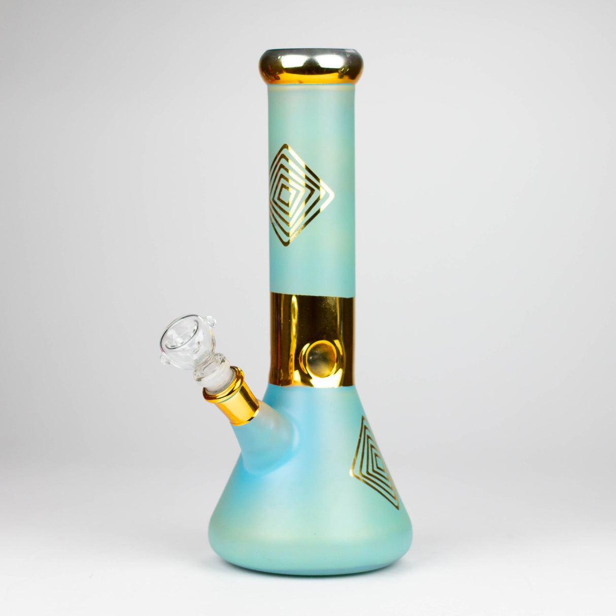 12" Aladin Ice Glass Water Bong