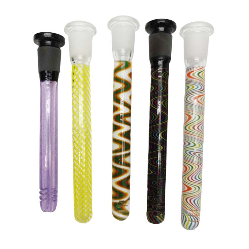 6" Mix Color Stem-Assorted Downstem · Bowlstem Super Supplys Inc