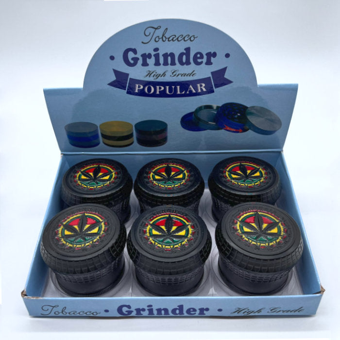 66mm 4 Parts Metal Ginder Box of 6