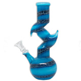 8" Zig-zag Color Designed - Assorted Glass Bong NIBO Distribution