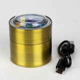 2" Metal Grinder 4 Layers with Dice and Light RM Design Box of 12