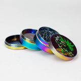 Weed Rainbow Grinder 4pts 55mm Box of 6