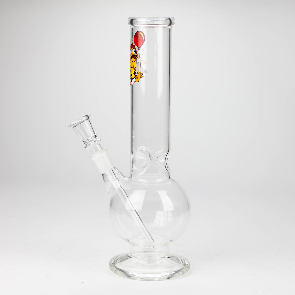 10" Clear Water pipe with cartoon tattoo-Assorted