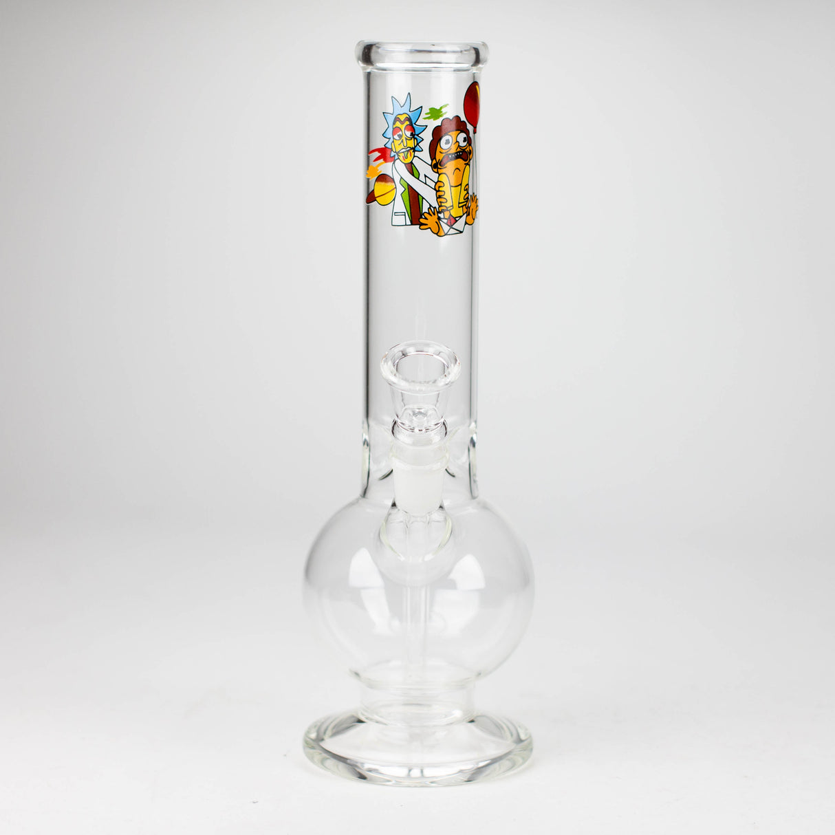 10" Clear Water pipe with cartoon tattoo-Assorted