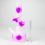 8" Zig-zag Color Designed - Assorted Glass Bong NIBO Distribution