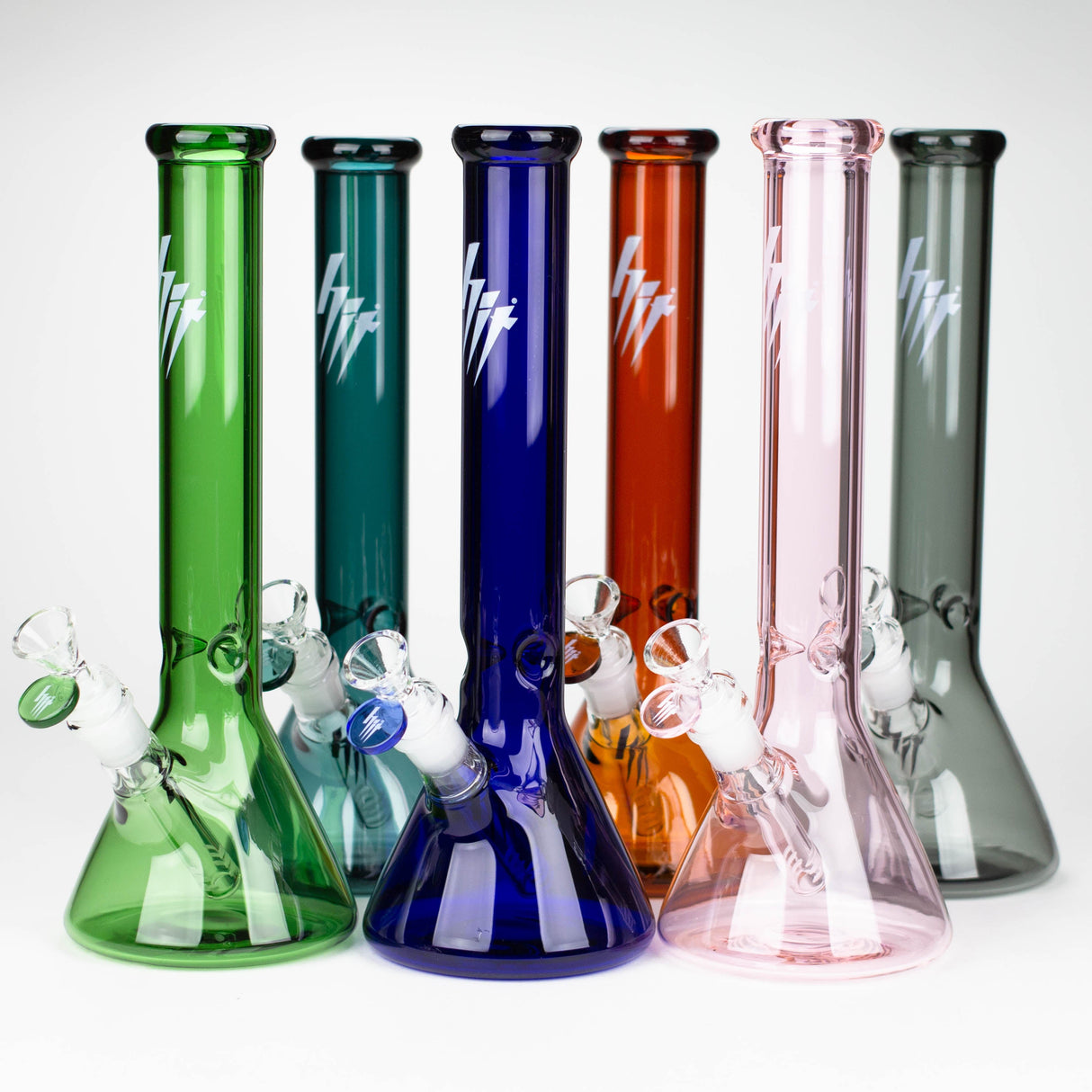 HIT | 12" Color Glass Water Pipe