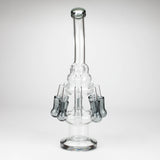 13" Multi chamber glass bong with inline difuser