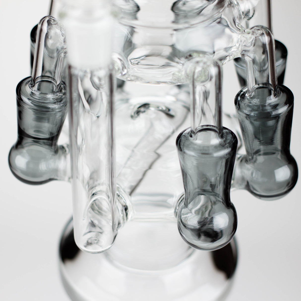 13" Multi chamber glass bong with inline difuser