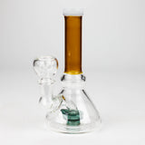 6" cone diffused glass bubbler