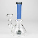 6" cone diffused glass bubbler