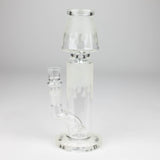 8" Glow in Dark Lamp glass water bong