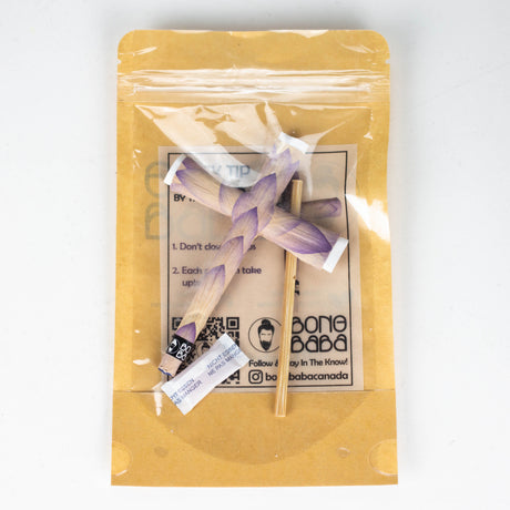 Bong Baba | Blue Lotus Cross Display of 10 Pre-rolled Cone (Display Pack) Bong Baba