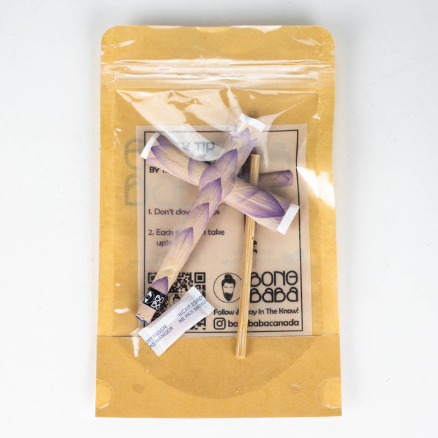 Bong Baba | Blue Lotus Cross Display of 10 Pre-rolled Cone (Display Pack) Bong Baba