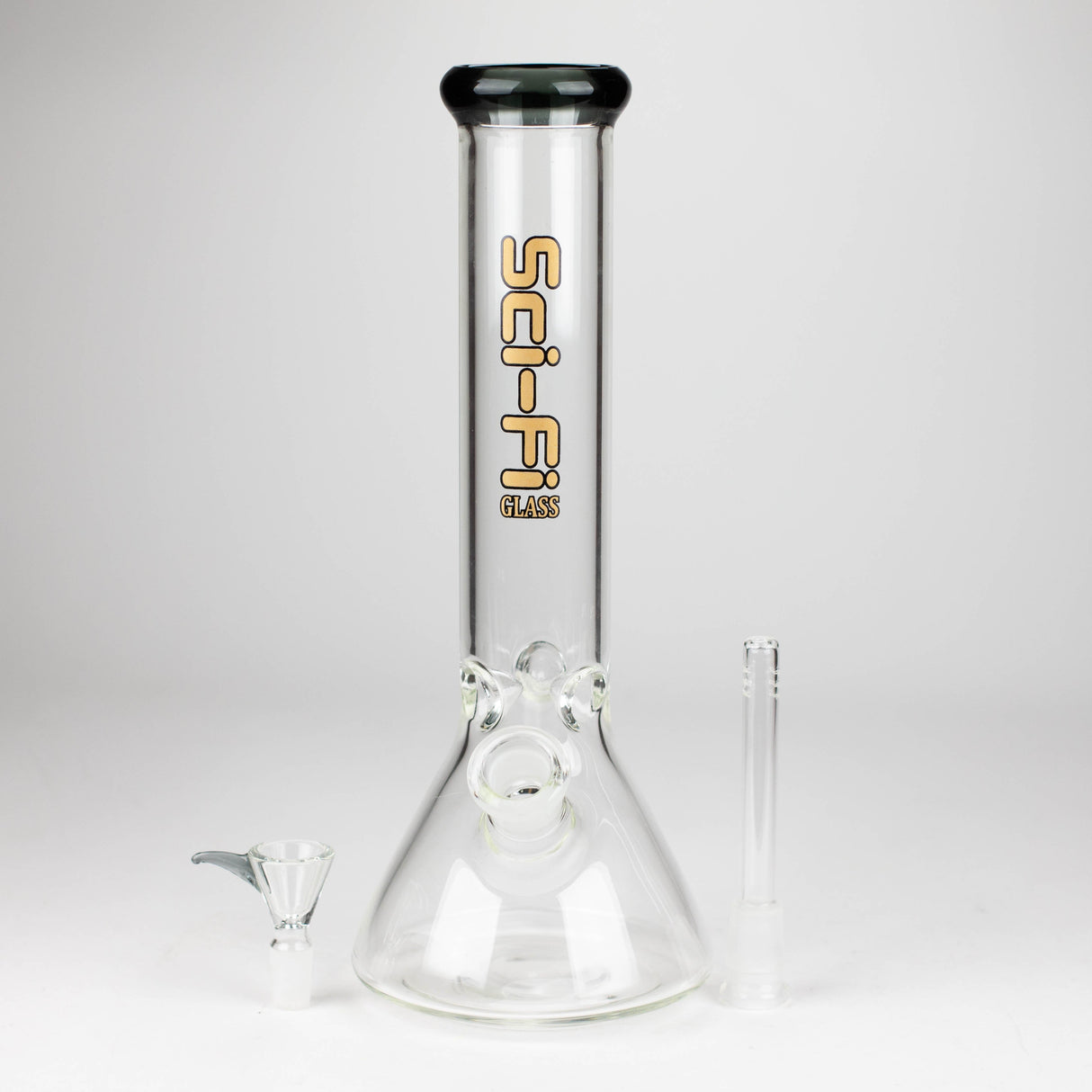 12" 7mm Beaker Glass Bong