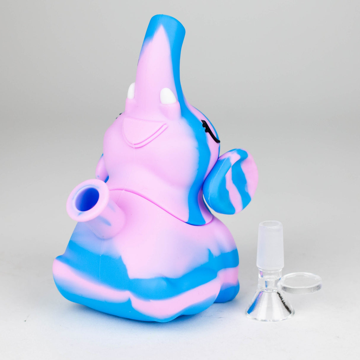 6" Elephant Silicon Bong-Assorted [BG104] Resin · Silicone · Plastic Bong 777 Smoke