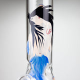 12" MERMAID BEAKER GLASS BONG