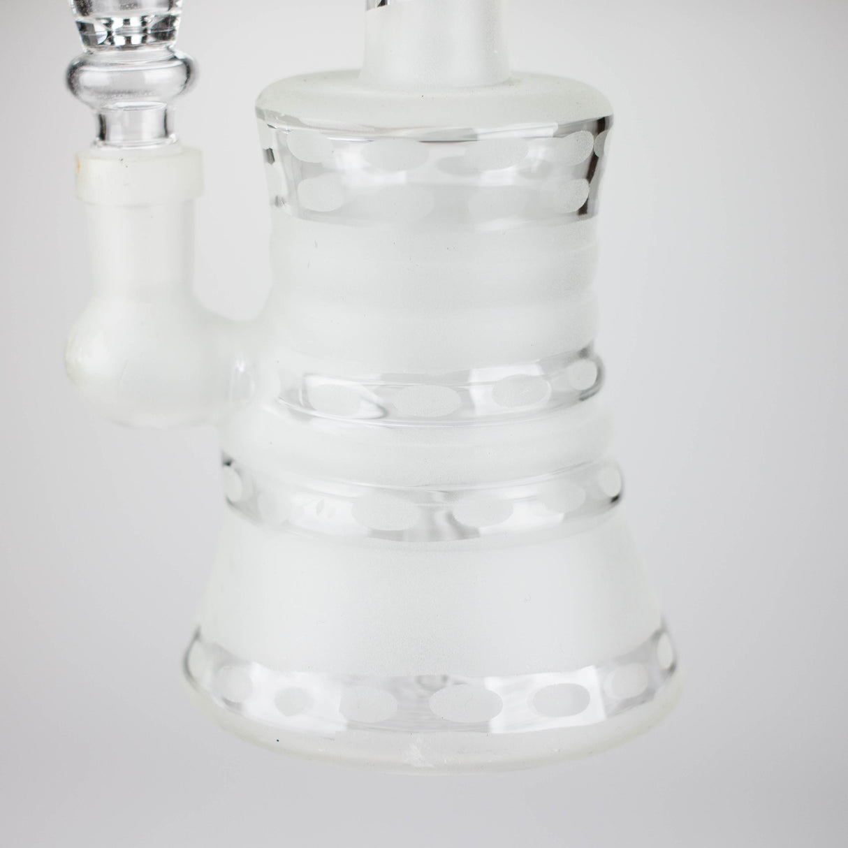 8" GLOW IN DARK GLASS BONG WITH DIFFUSER Glass Bong Bongzie Smokes