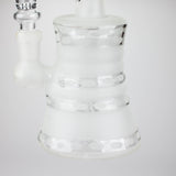 8" GLOW IN DARK GLASS BONG WITH DIFFUSER Glass Bong Bongzie Smokes