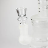 8" GLOW IN DARK GLASS BONG WITH DIFFUSER Glass Bong Bongzie Smokes