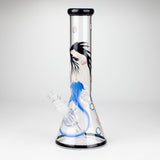 12" MERMAID BEAKER GLASS BONG