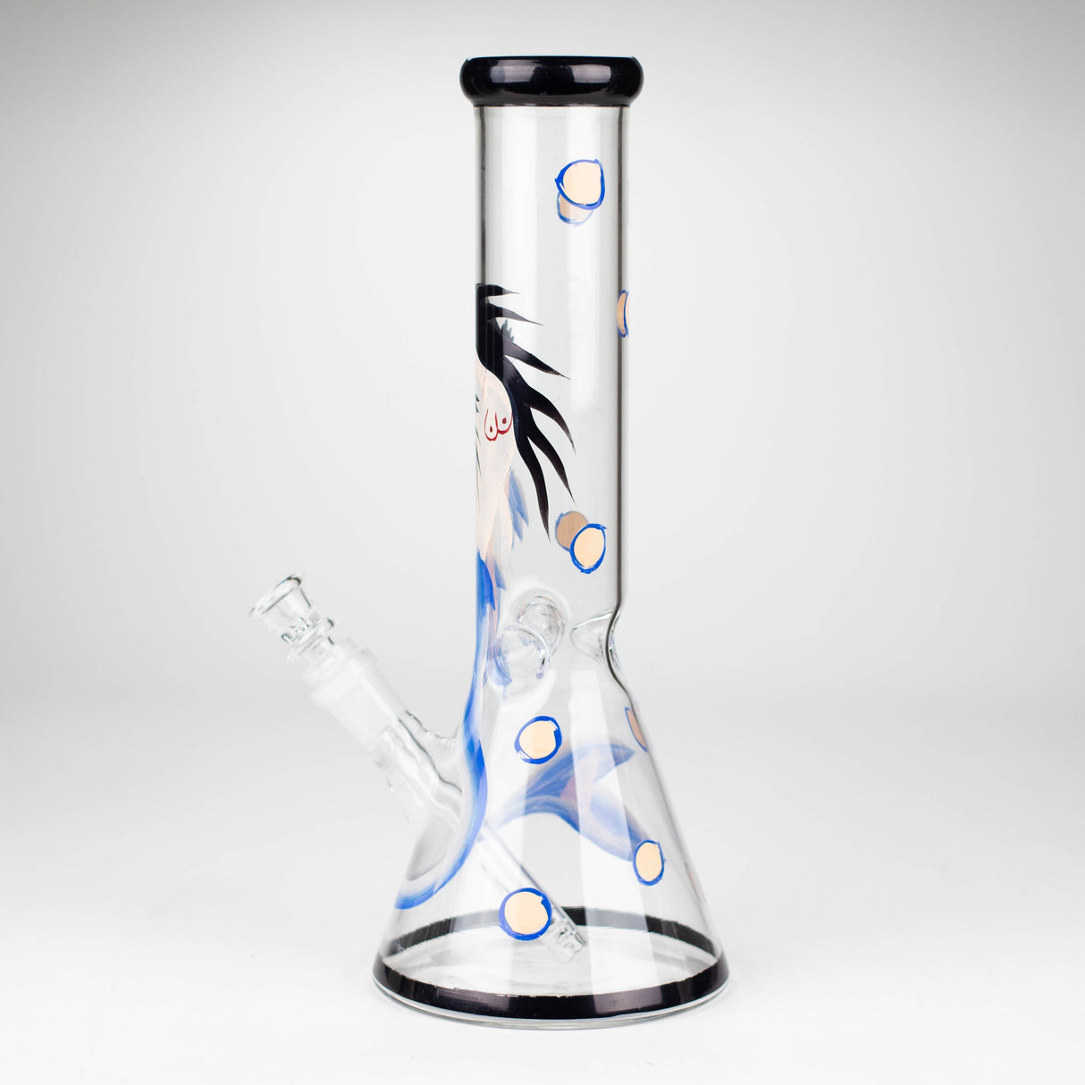 12" MERMAID BEAKER GLASS BONG