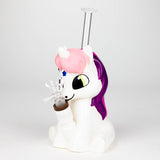 7.6" Vinyl unicorn water pipe [H395] Resin · Silicone · Plastic Bong YHS Smoke