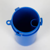 Plastic stash and grinder [C39] - Color Assorted Herb Saver Grinder YHS Smoke