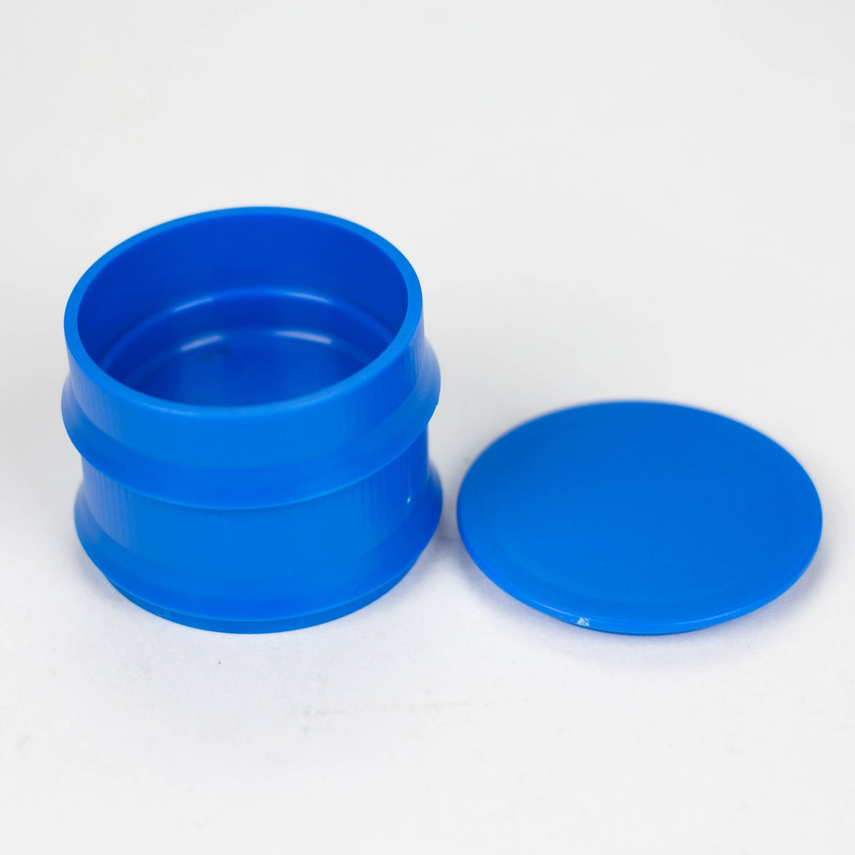 Plastic stash and grinder [C39] - Color Assorted Herb Saver Grinder YHS Smoke