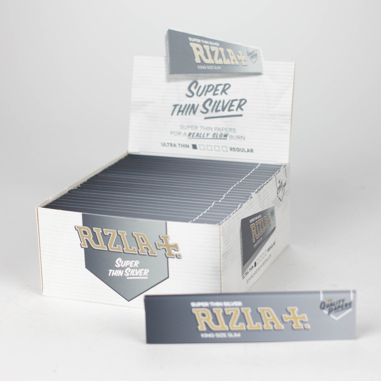 Rizla | Super Thin Silver king size Box of 50