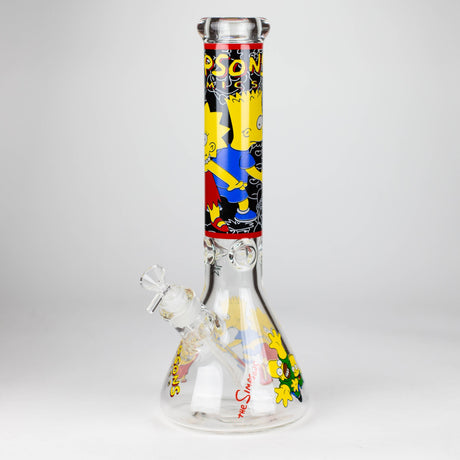 14" Cartoon 9 mm glass bong [PIP836]