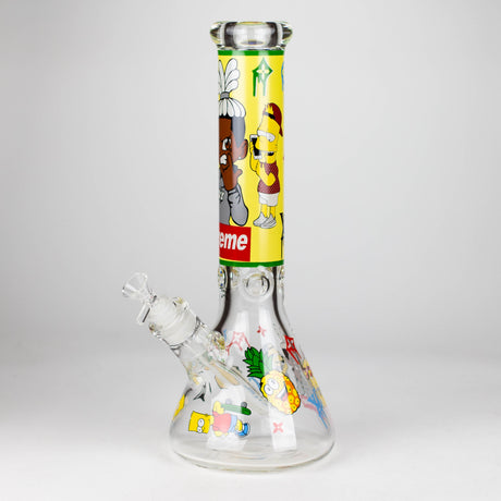 14" Cartoon 9 mm glass bong [PIP837]