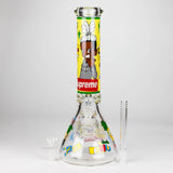 14" Cartoon 9 mm glass bong [PIP837]