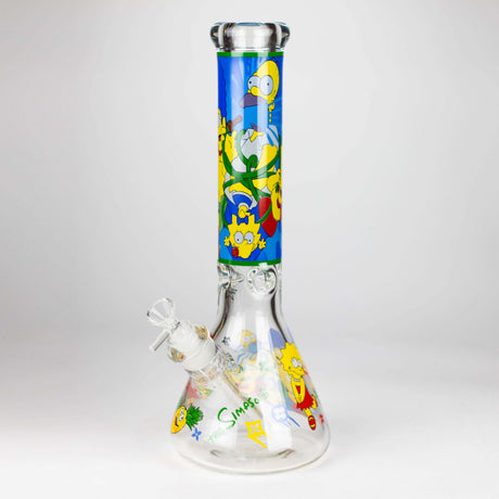 14" Cartoon 9 mm glass bong [PIP837]