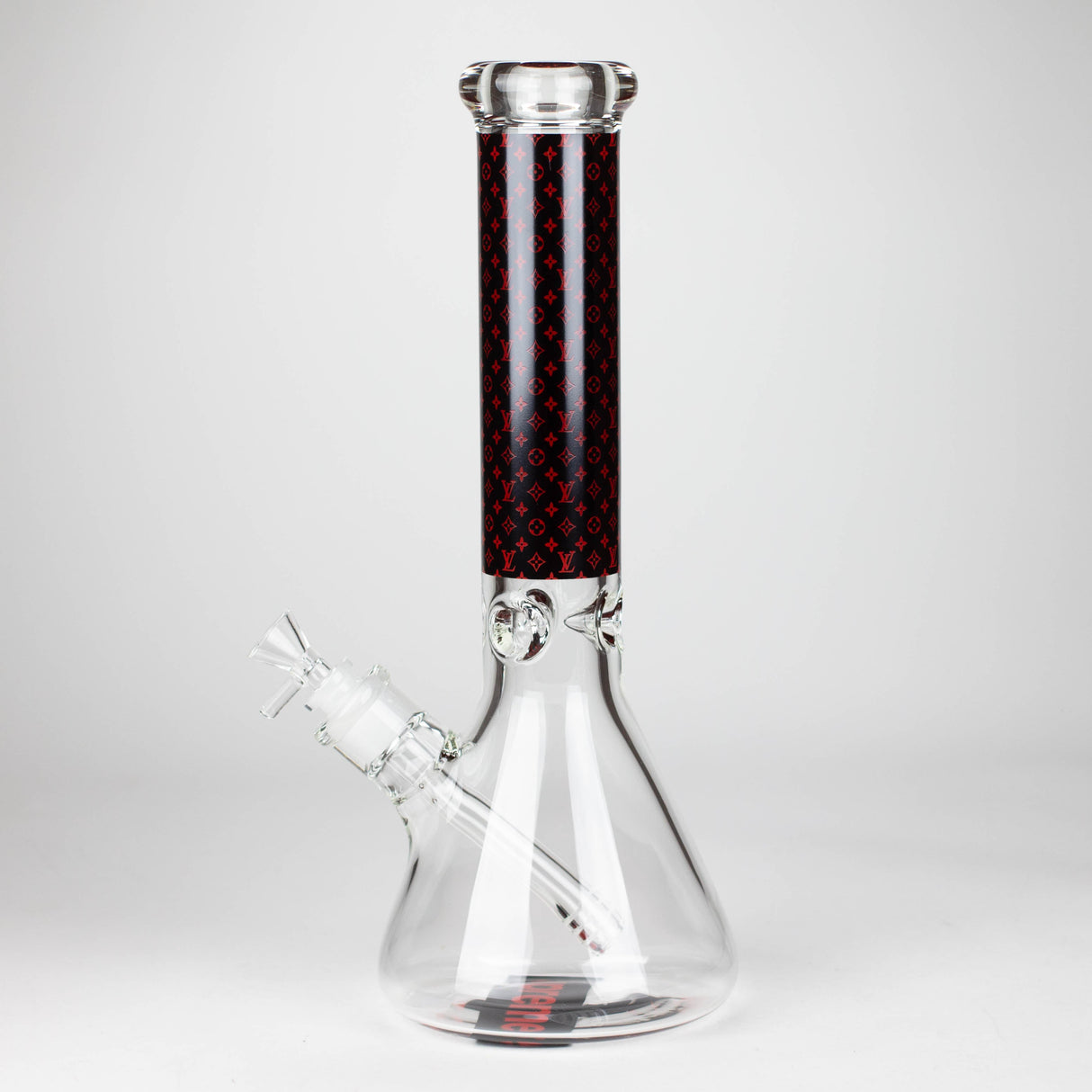 14" Luxury Pattern 9mm glass bong [PIP871] Glass Bong NIBO Distribution