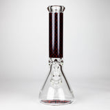 14" Luxury Pattern 9mm glass bong [PIP871] Glass Bong NIBO Distribution