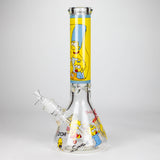 14" Cartoon 9 mm glass bong [PIP789]