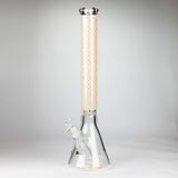 20" Luxury Pattern 9mm glass bong [PIP872]