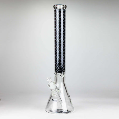 20" Luxury Pattern 9mm glass bong [PIP872]